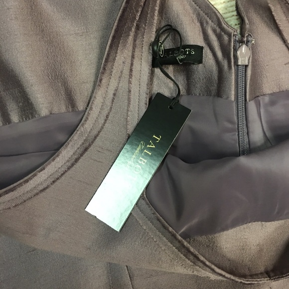 Talbots Purple Lilac Cocktail Dress Size 18 Plus Size NWT - Picture 5 of 6